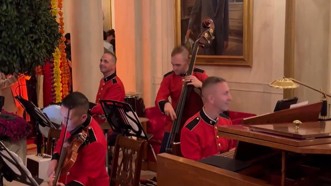 White House Band Plays 'Om Jai Jagdish' During Diwali Celebrations Hosted By US President: WATCH