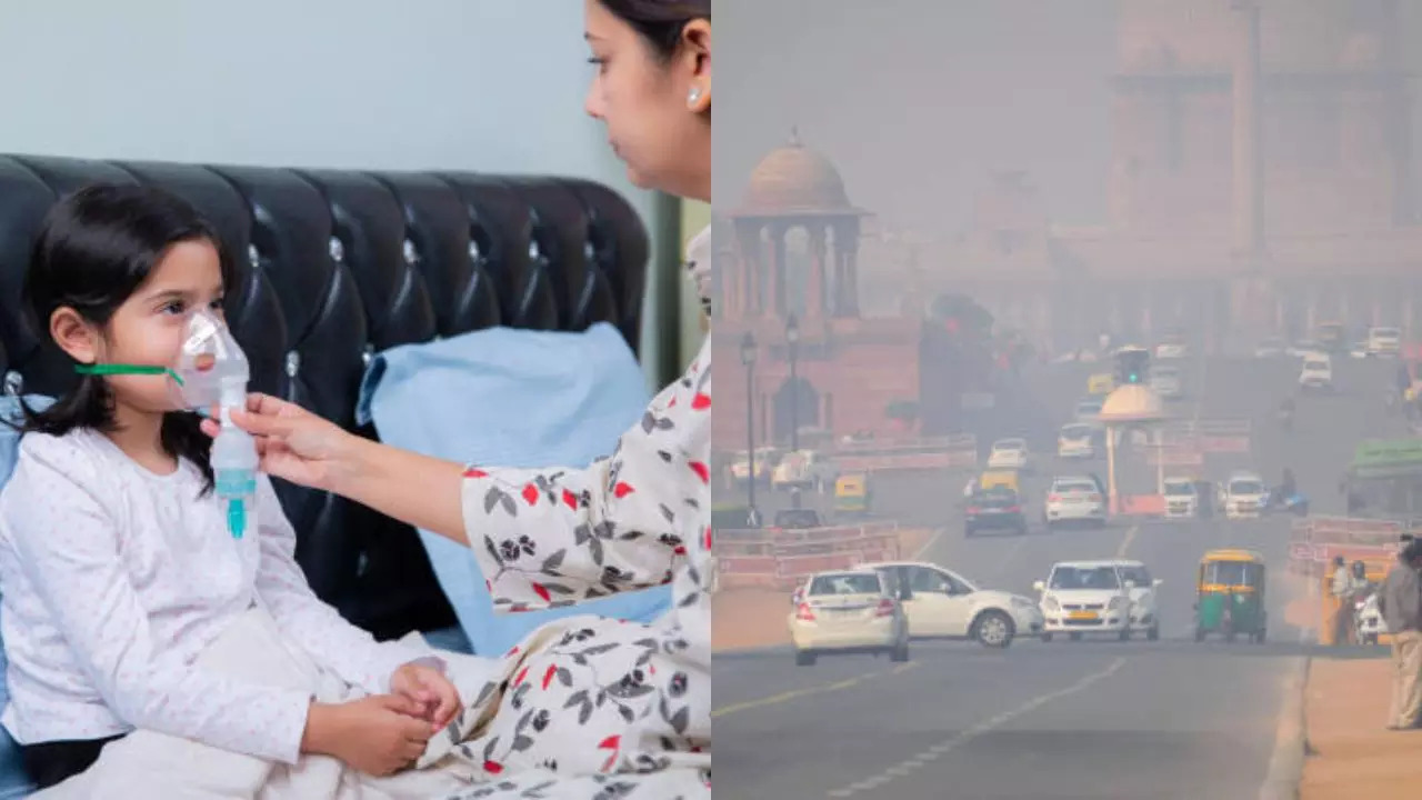 Rising Delhi-NCR Pollution Increases Nebulizer Use In Children