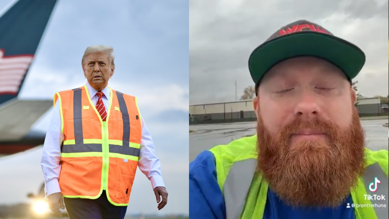 Donald Trump and Brent Terhune