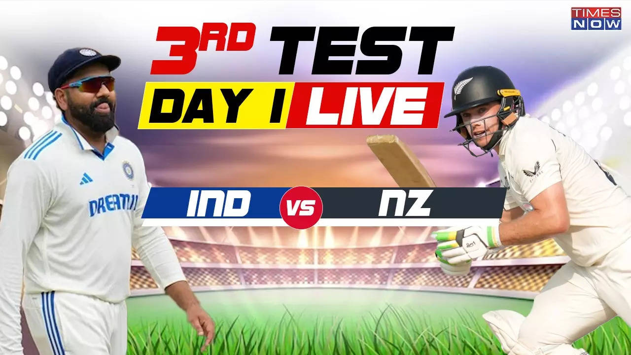 india vs new zealand live cricket score ind vs nz third test live streaming updates from mumbai