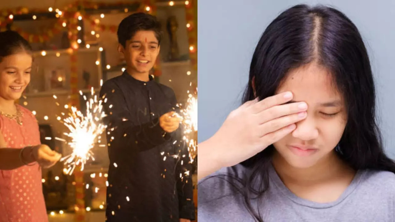 Delhi-NCR Pollution Spike Post Diwali children complain of eye irritation