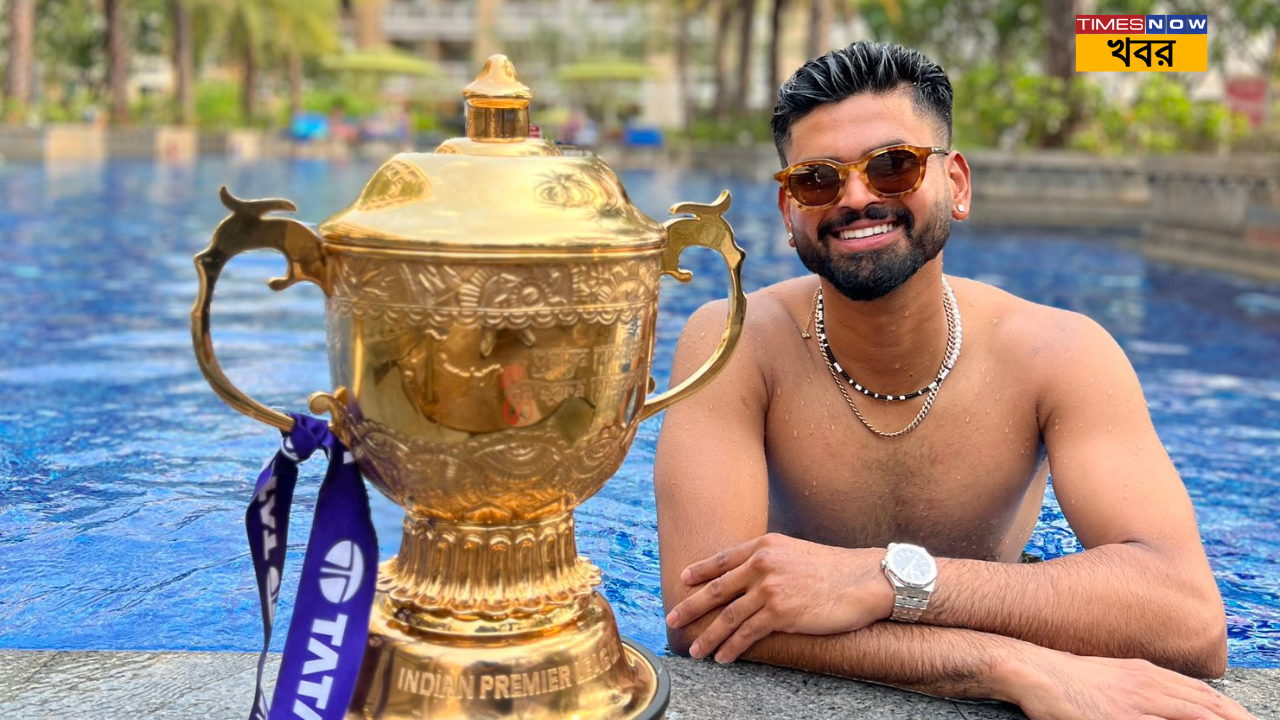 Shreyas Iyer ipl trophy