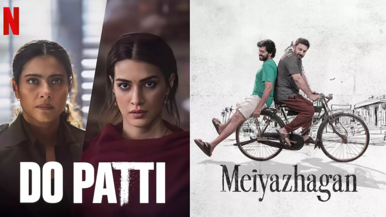 Netflix Top 10: Do Patti, Meiyazhagan Debut With 5 Million And 1.9 Million Views