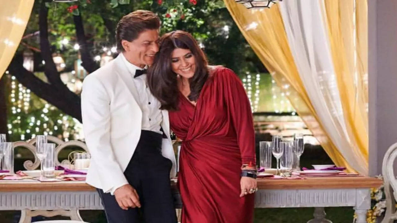 srk birthday special when shah rukh khan left ekta kapoor blushing