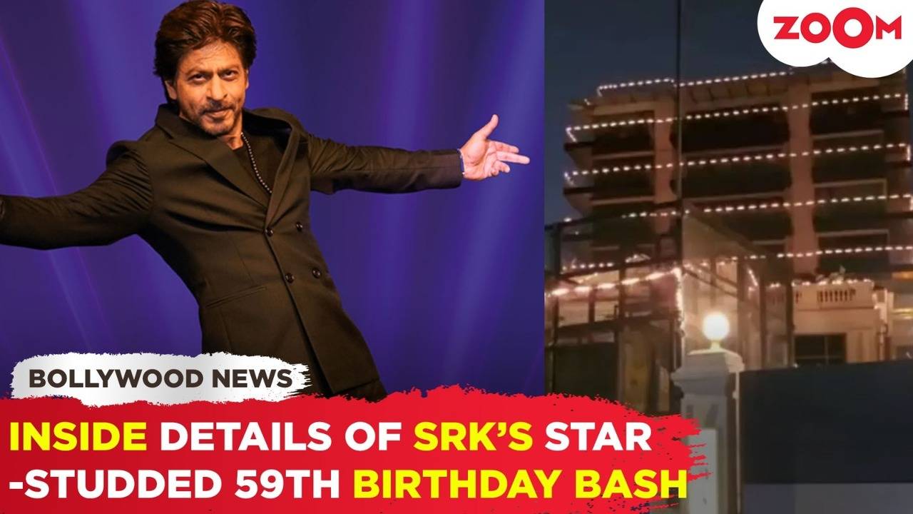 shah rukh khan to have a star-studded 59th birthday bash; inside details revealed