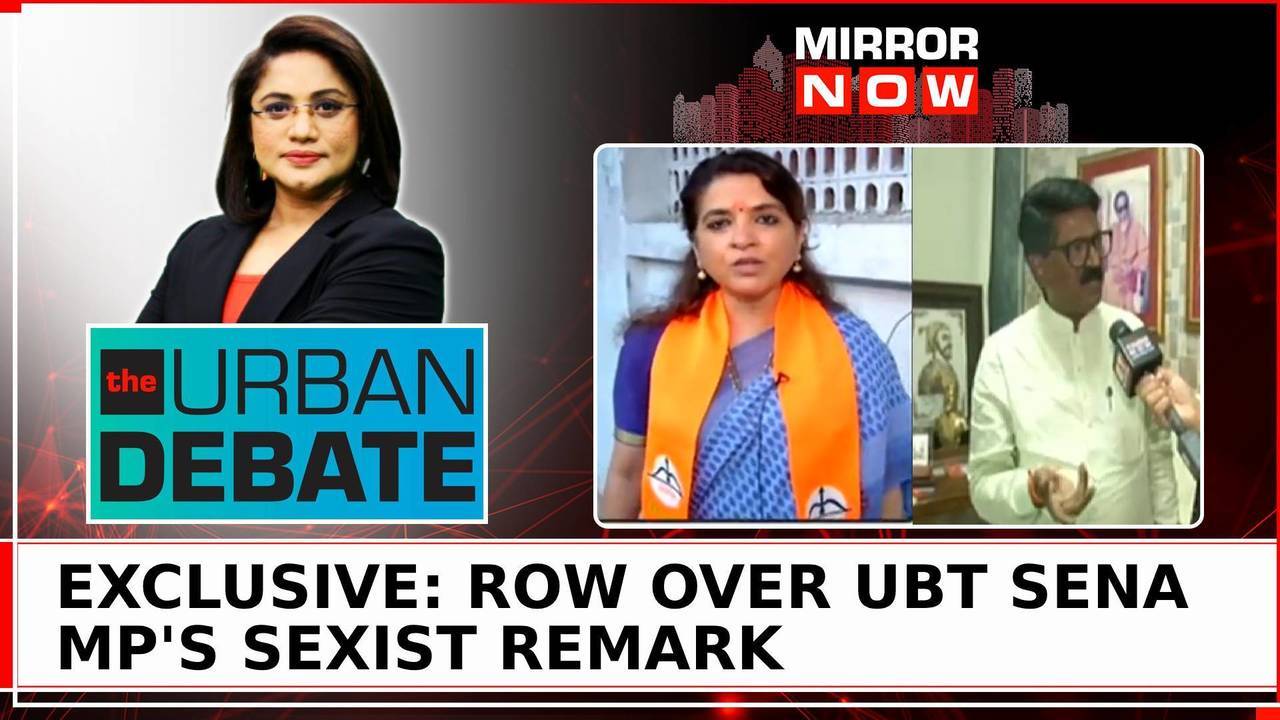 exclusive: shiv sena candidate shaina nc on 'maal' remark by ubt sena mp arvind sawant |urban debate