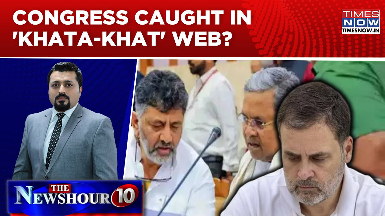 spotlight back on 'khata-khat' model, congress called out for 'fake promises'? newshour agenda