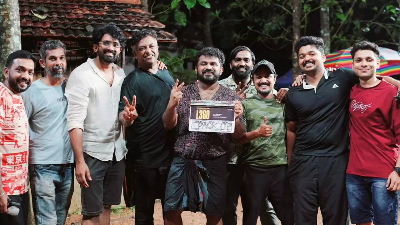 shoot of mohanlals l 360 with tharun moorthy wrapped up