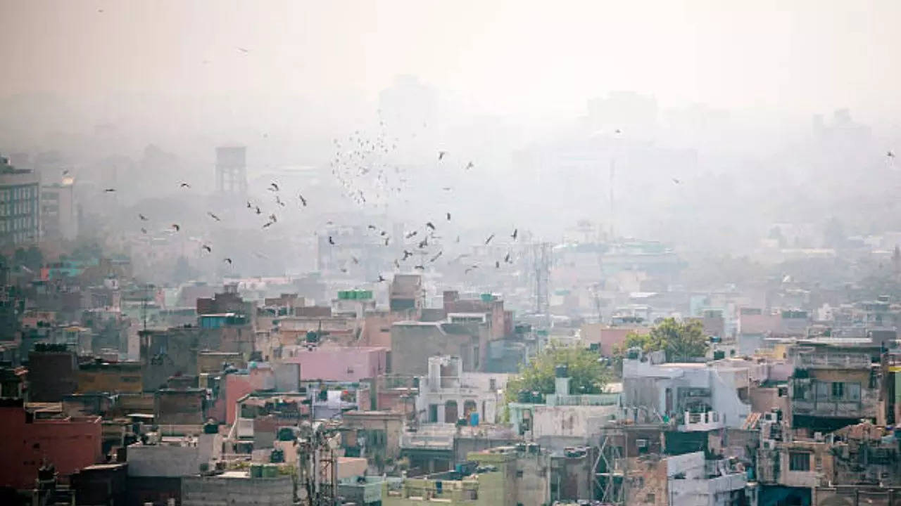 delhi air quality almost 'severe', anand vihar, vivek vihar and igi airport among worst affected