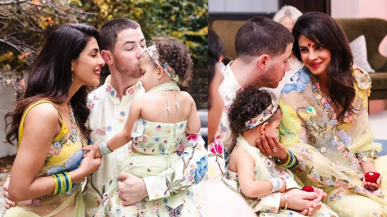 Priyanka Chopra's Diwali Celebration With Nick, Malti Is All About Matching Fits, Pooja And Happiness. See PICS