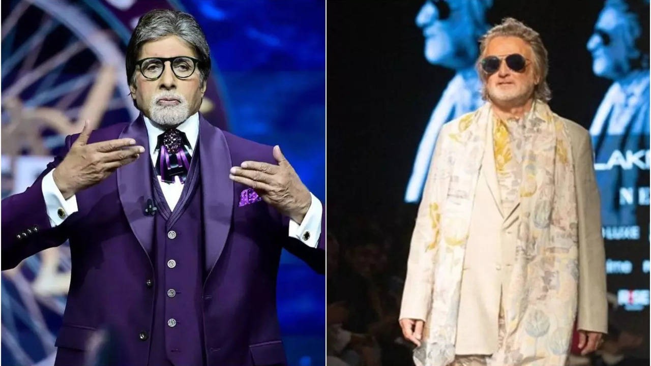 when kbc host amitabh bachchan said rohit bal's outfits 'just lifts your spirits'