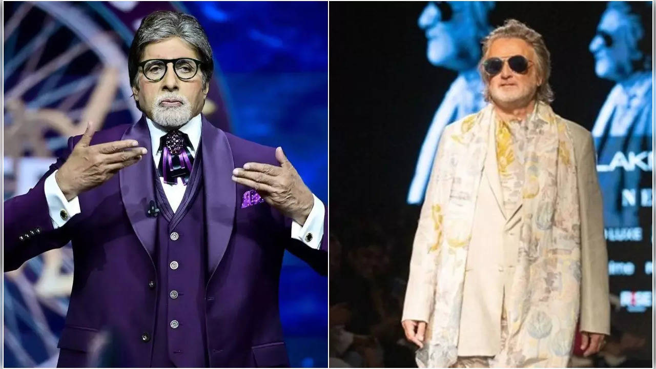 When KBC Host Amitabh Bachchan Said Rohit Bal's Outfits 'Just Lifts Your Spirits'