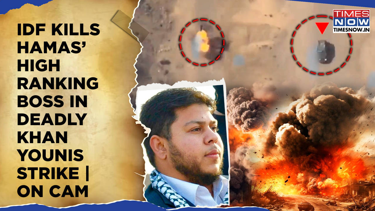 idf wipes out hamas’ high-ranking boss: on cam: how gaza terrorist was killed in khan younis strike