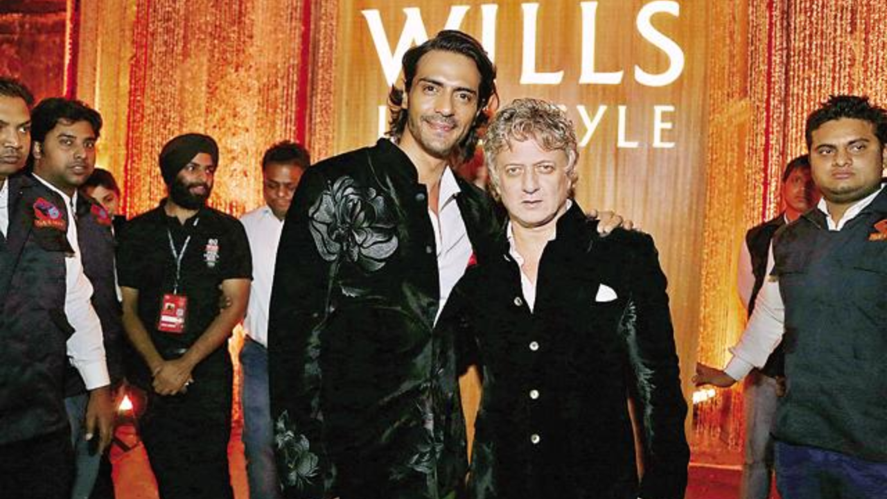 Arjun Rampal and Rohit Bal