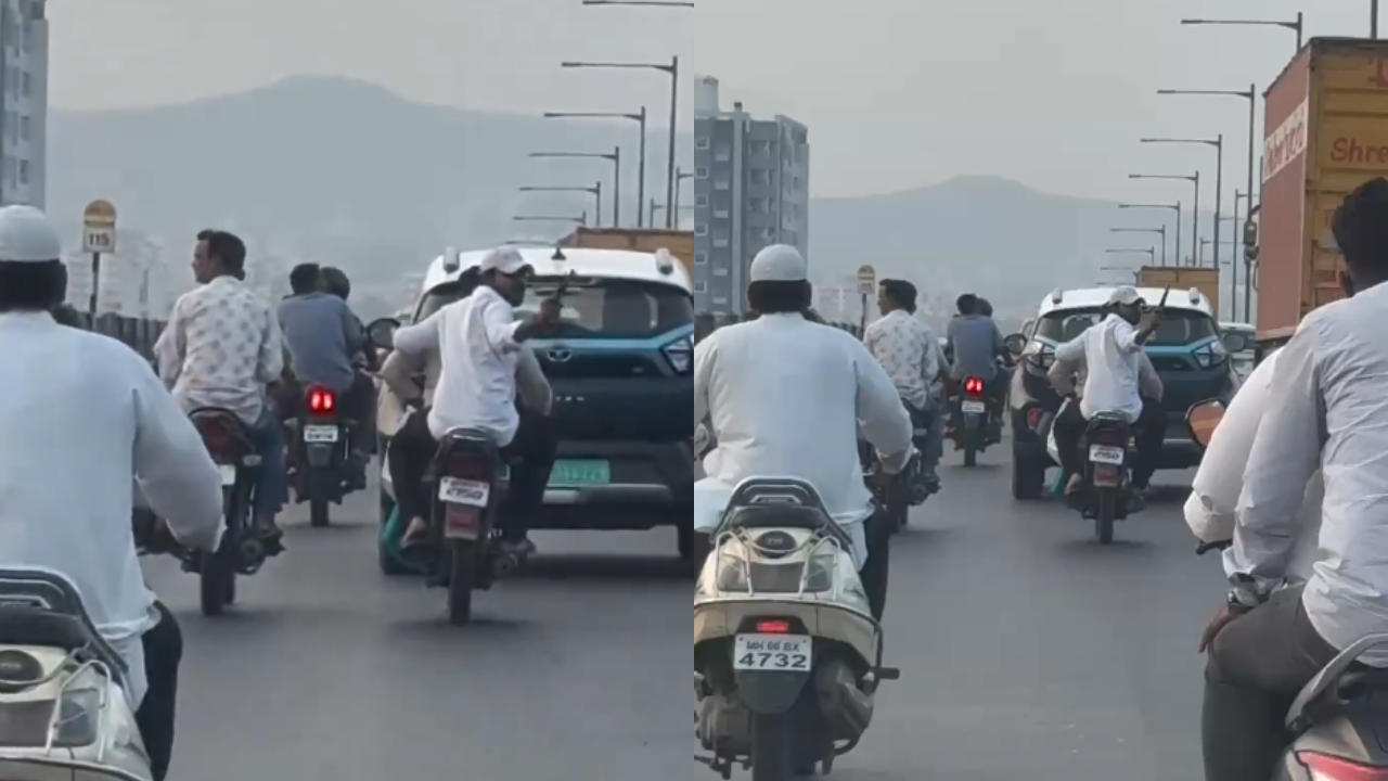 Pune road chaos