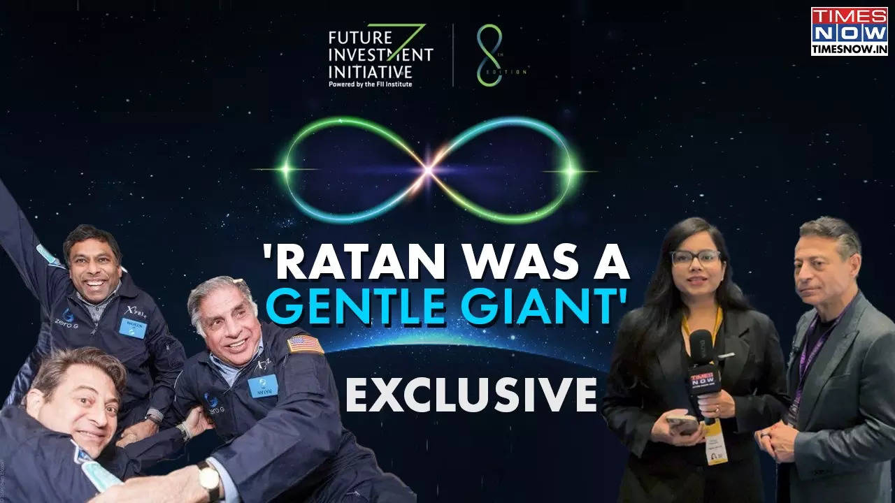 Peter Diamandis Remembers Ratan Tata while speaking to Times Network at FII8