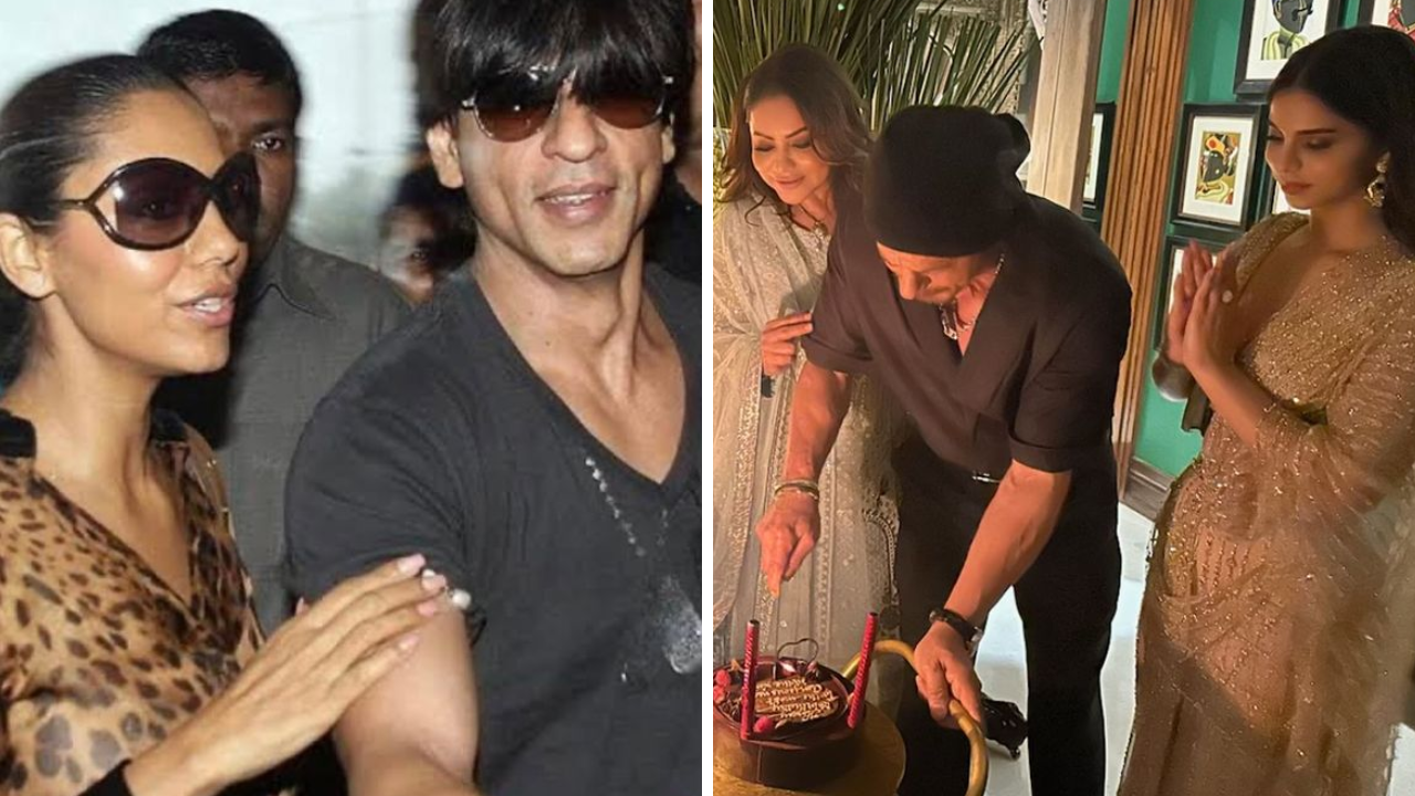 Gauri Khan Shares Sneak Peek Into SRK's Late Night Birthday Celebrations With Daughter Suhana As She Wishes Hubby