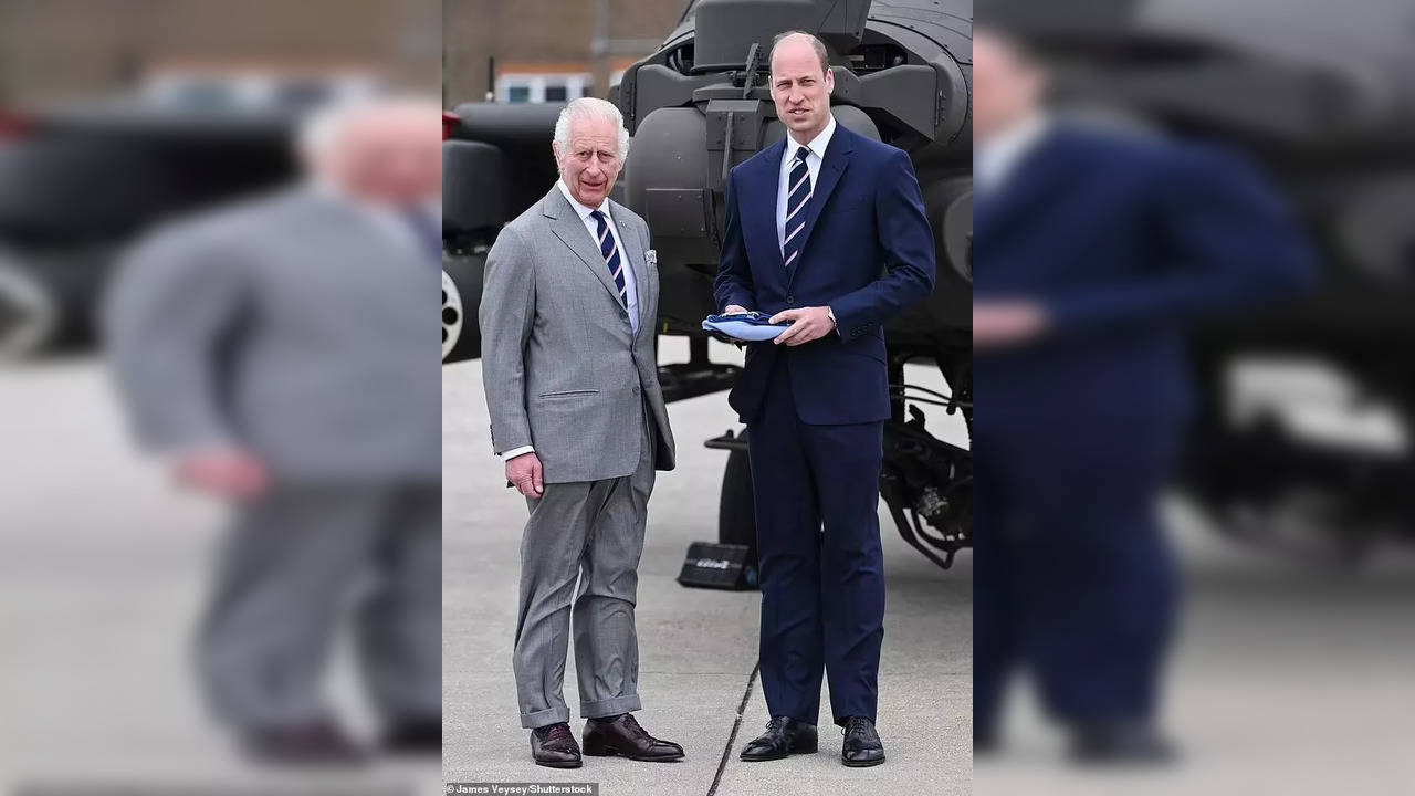 King Charles and Prince William    (Photo Credits: X/Twitter)