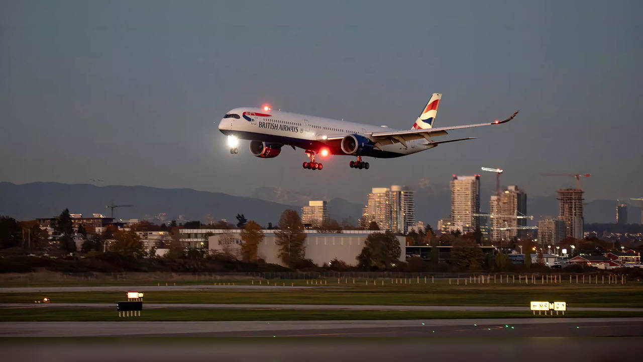 British Airways returns back to London after 9 hours of flying  (Photo Credits: X/Twitter)