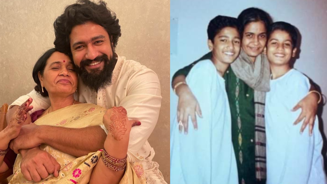 Vicky Kaushal Drops Adorable Photos On Mom Veena's Birthday, His Caption Is Just Too Funny To Miss