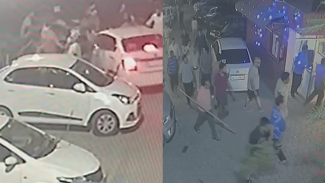 video: 2 sisters attack dsp in delhi, drag scooter to noida by car while fleeing; arrested