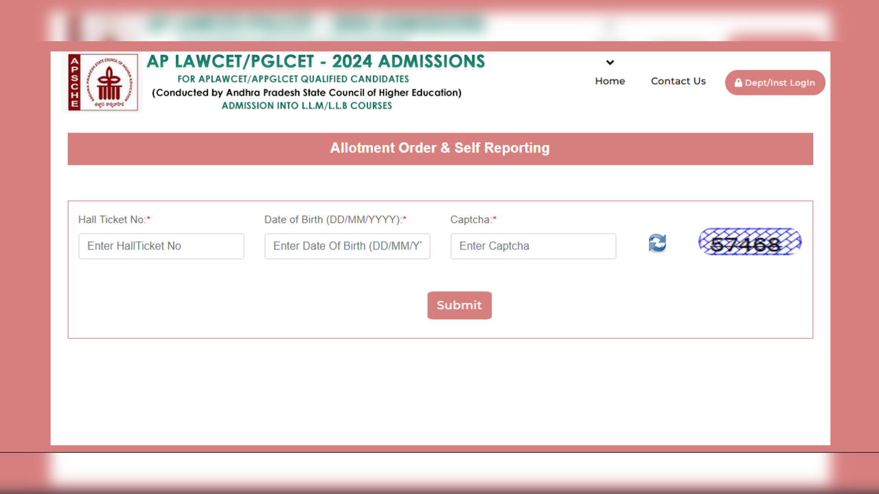 AP LAWCET Counselling 2024 Seat Allotment Result Released at cets.apsche.ap.gov.in, Direct Link