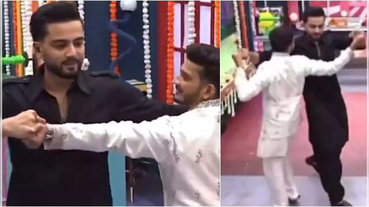 Elvish Yadav Asks For 'Private Moment' With Munawar Faruqui, Duo Dances On Romantic Song - Watch