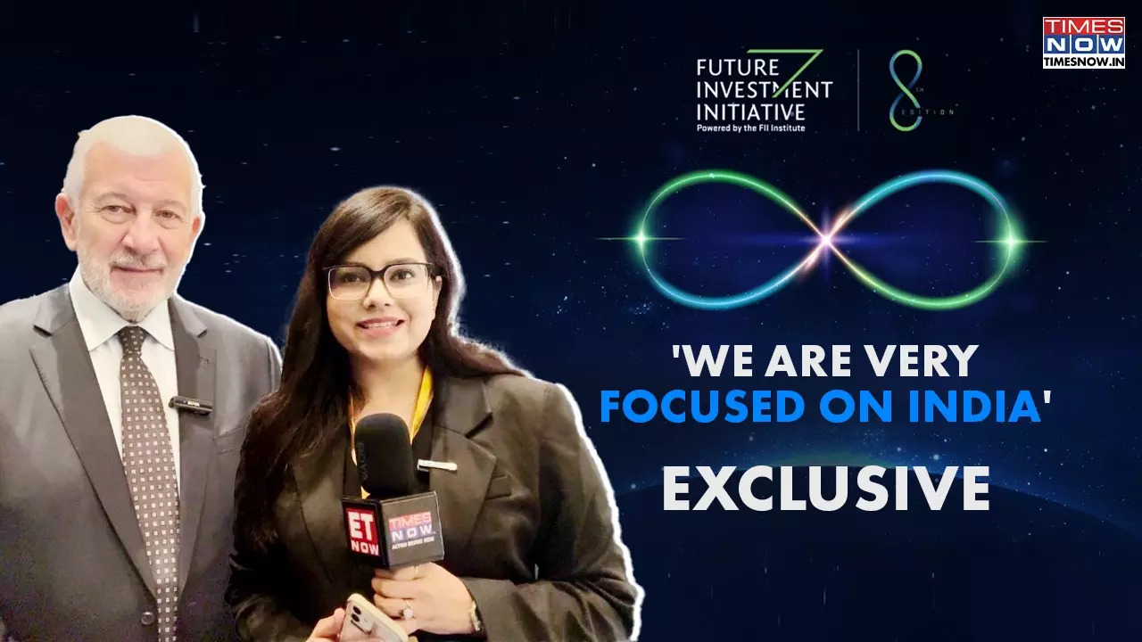 FII CEO Richard Attias spoke exclusively to Times Network's Priya Pareek At FII8 in Riyadh