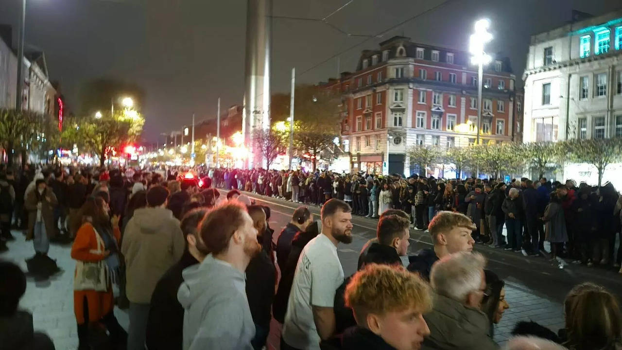 Thousands of people gathered in Dublin To Attend A Parade That Did Not Exist