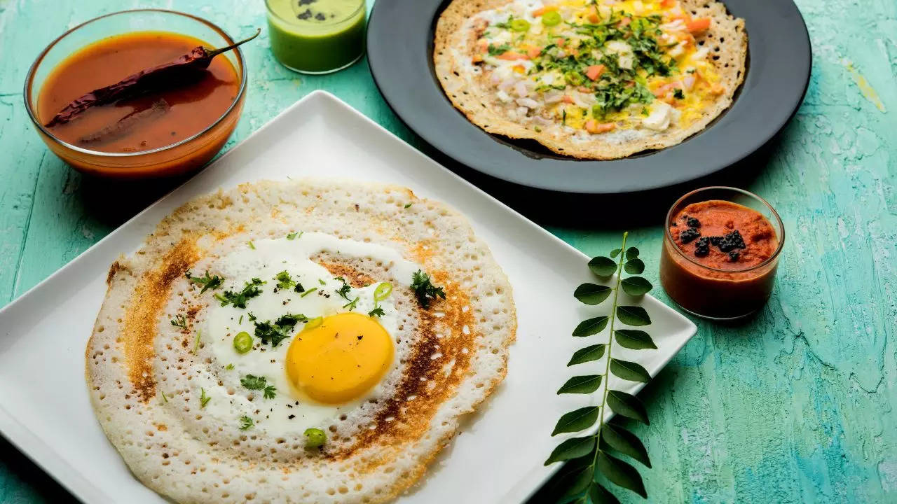 Tamil Nadu-Style Mutta Dosa