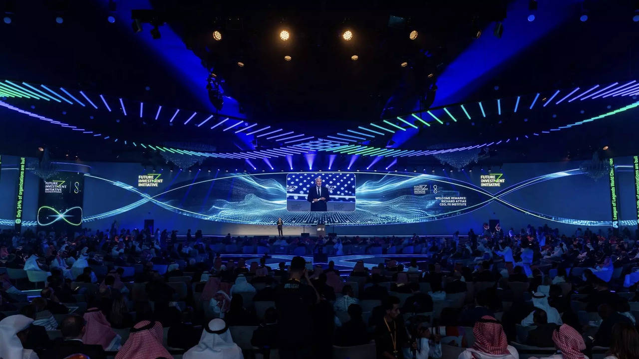 FII8, known as Davos in Desert, was held in Riyadh, Saudi Arabia