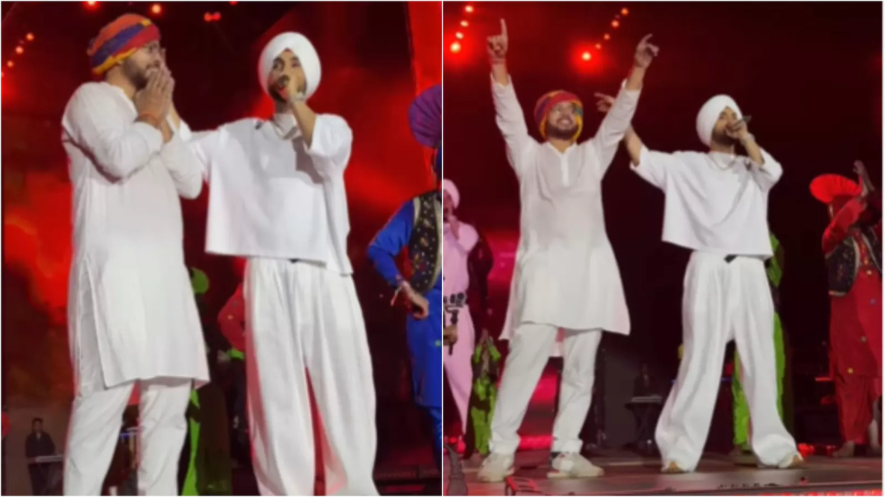 Dil-Luminati Tour: Diljit Dosanjh Invites Fan To Stage, Praises His Pagdi Saying 'Mera Bhai Marwari Agayaa Oye'