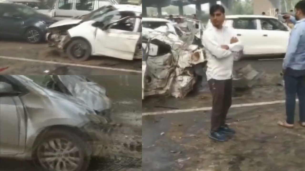 Gurugram car accident kills 2