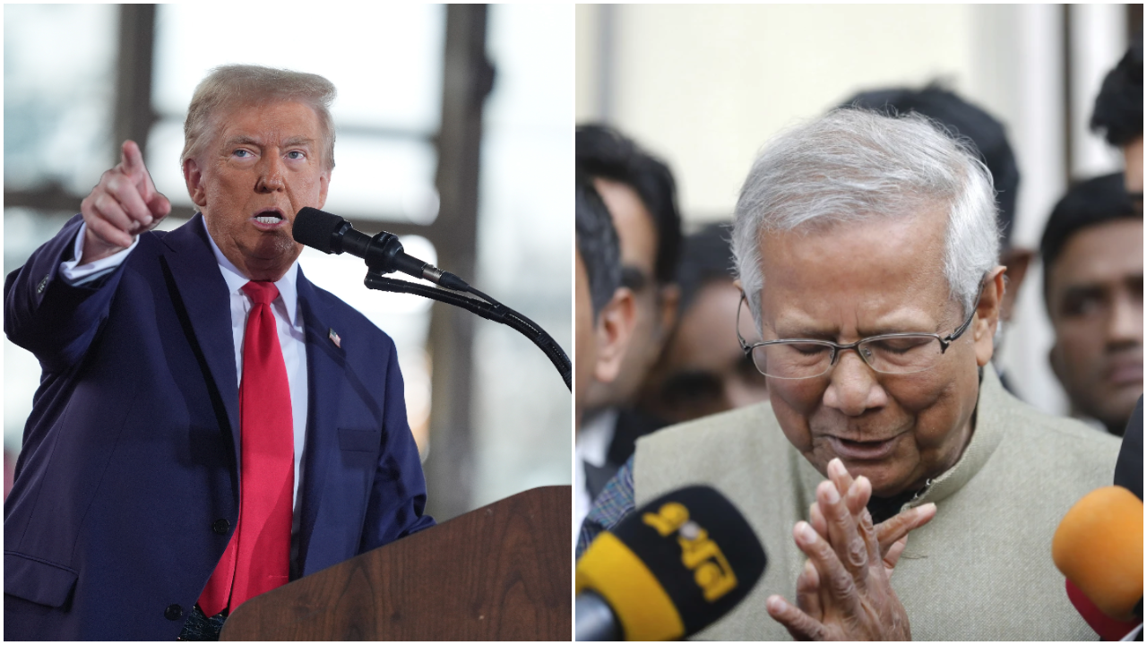 Donald Trump And Muhammed Yunus