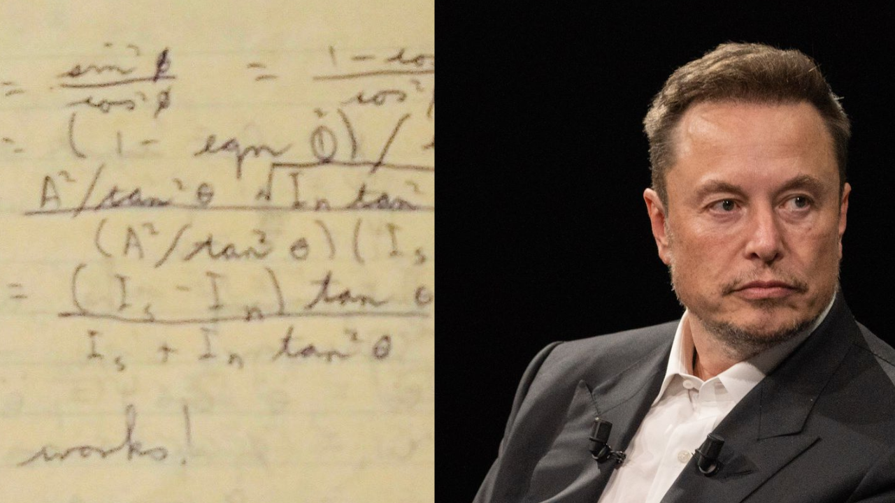 Elon Musk’s College Physics Homework Goes Viral