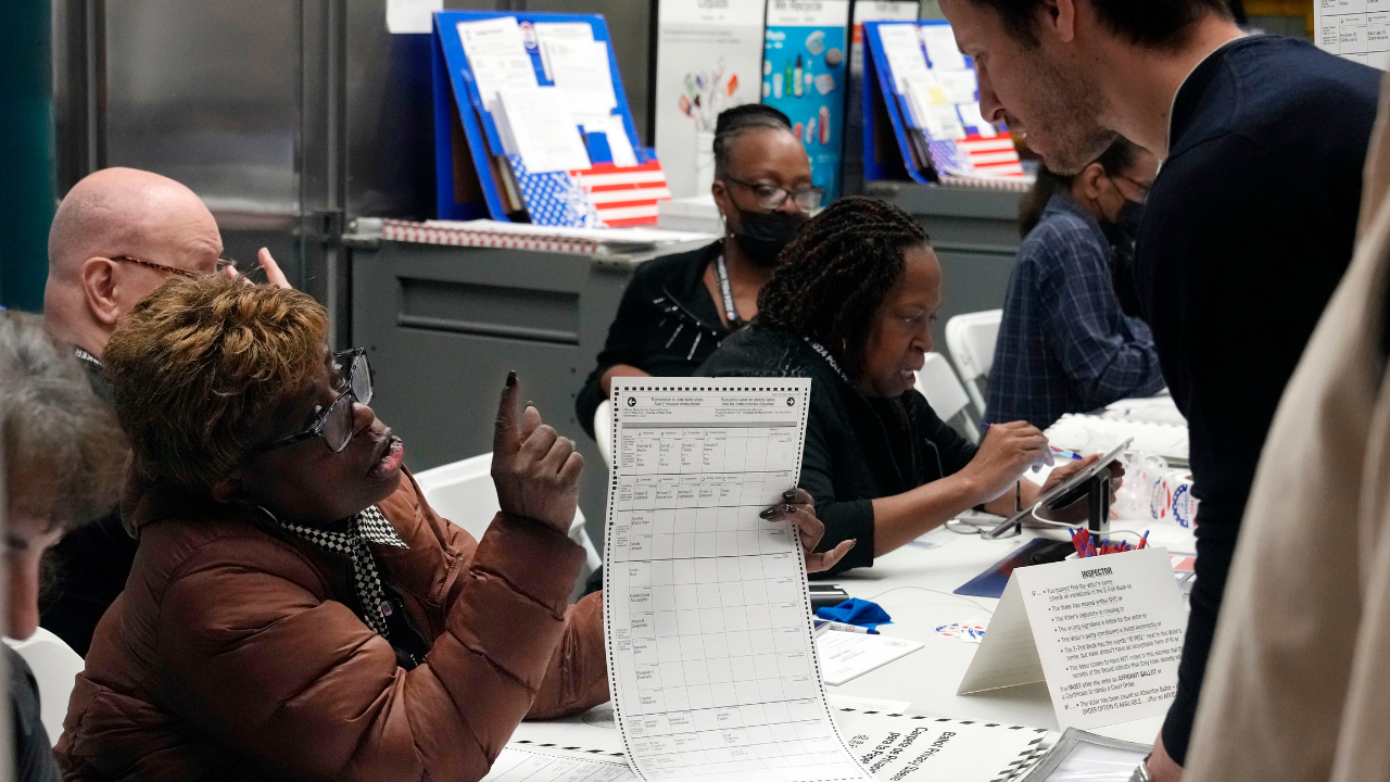 Voting machines broke down in Pennsylvania