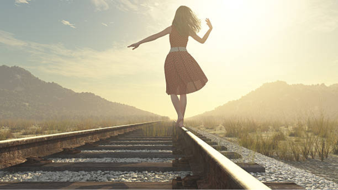 a woman had come to commit suicide on the railway track