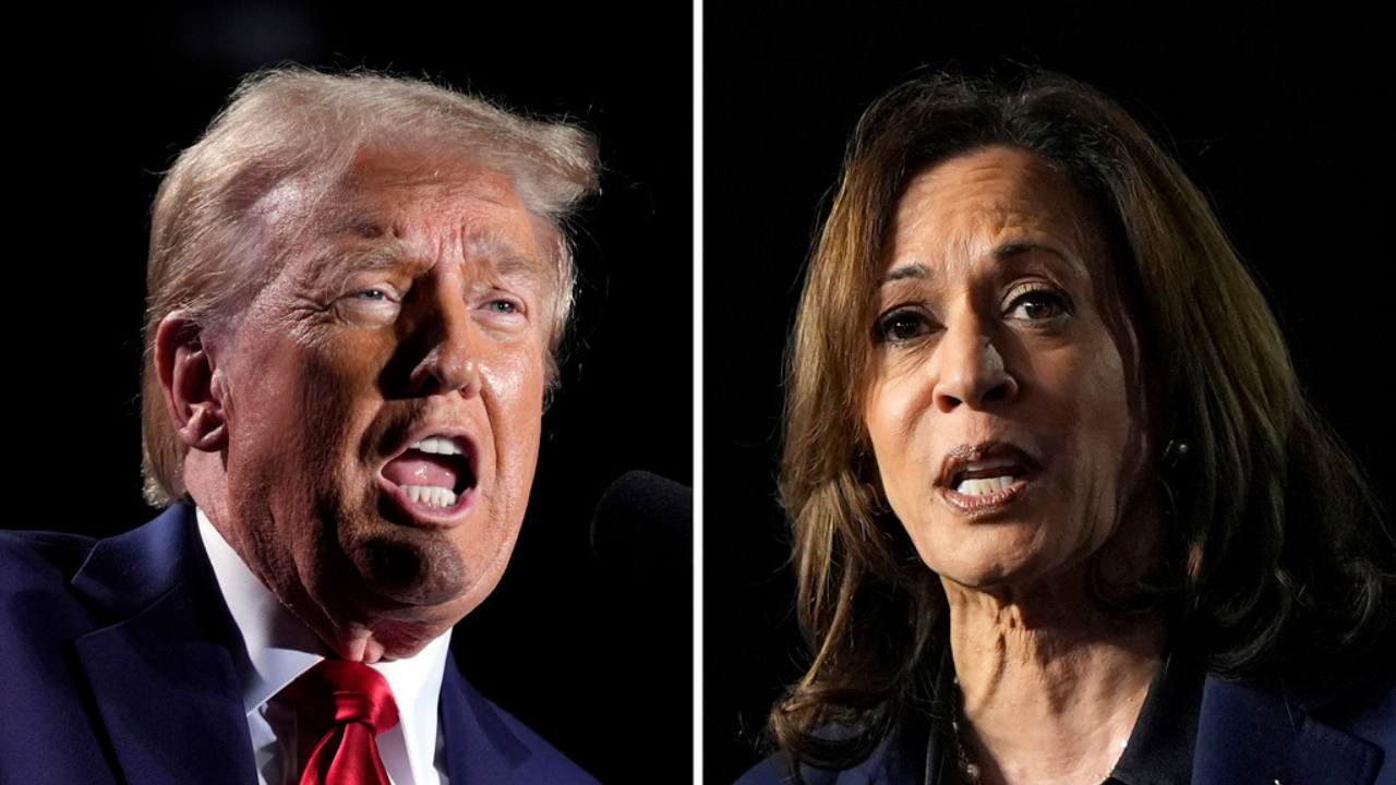 Kamala Harris and Donald Trump