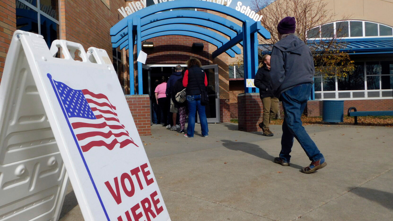 Polling stations affected by bomb threats