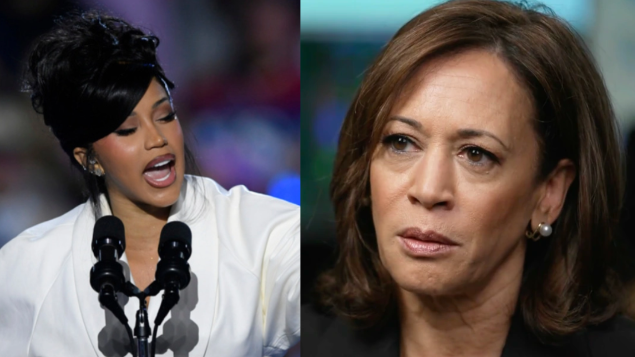 Cardi B Reacts As Kamala Harris Is Trailing Donald Trump