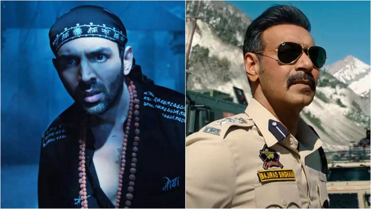 Bhool Bhulaiyaa 3 Vs Singham Again Movie Collections Day 5: Kartik Aaryan, Ajay Devgn Films Continue To Face-Off At Box Office