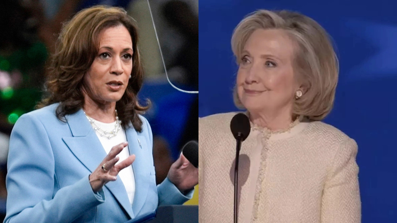 Kamala Harris_Hillary clinton