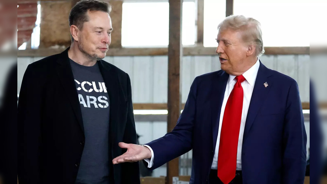 Elon Musk With Donald Trump