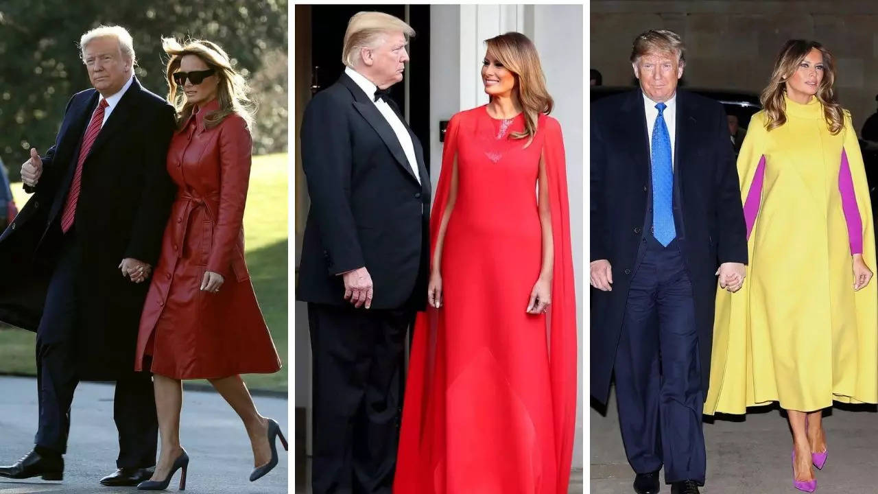 Presidential Style Inside the Fashion Choices of Melania and Donald Trump Times Now