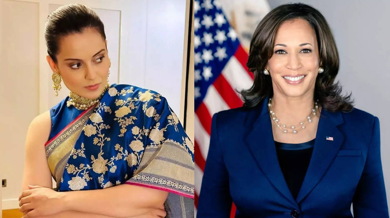 US Elections 2024: Kangana Ranaut BLAMES Hollywood Celebs For Kamala Harris' Declining Ratings