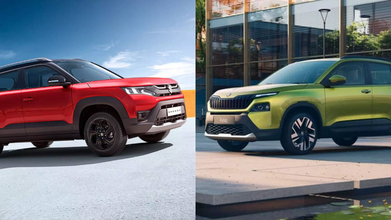 Skoda Kylaq Vs Maruti Suzuki Vitara Brezza