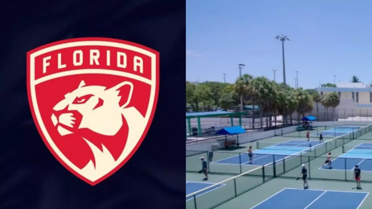 Pickleball Fever Takes Over NHL! Florida Panthers Introduce Pickleball Courts To It's $65 Million Training Facility