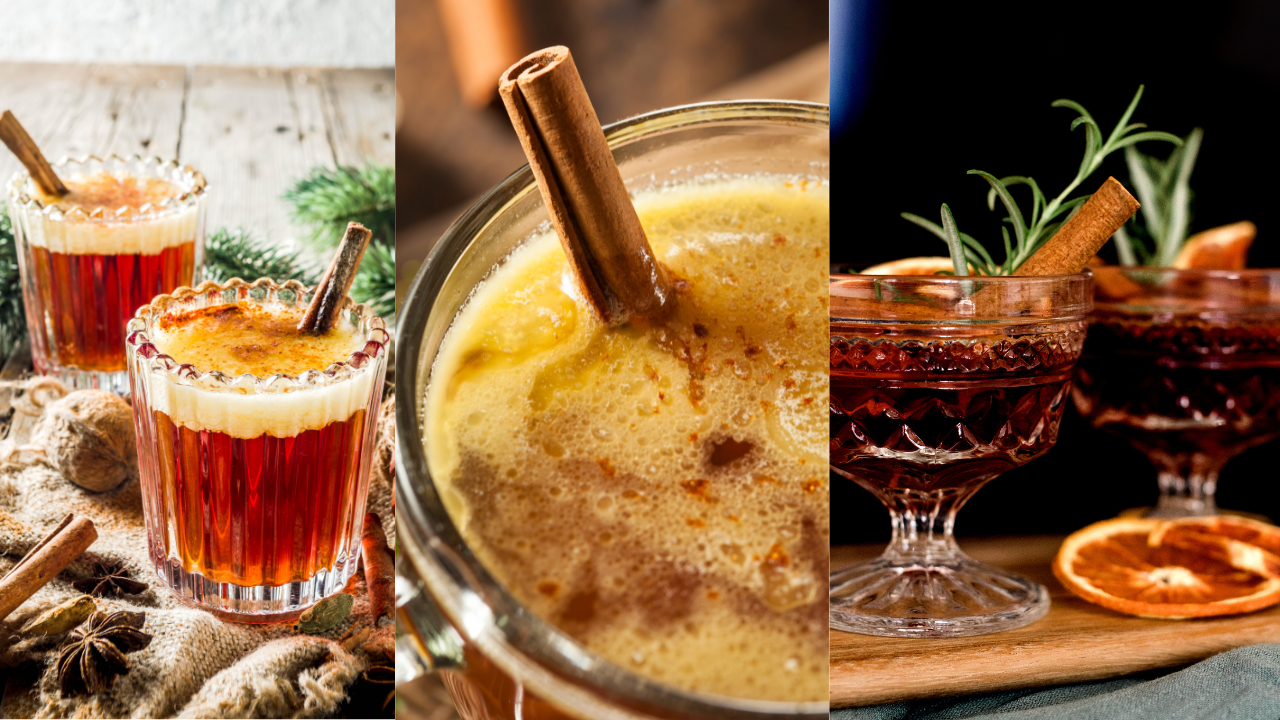 Hot rum cocktails for winter