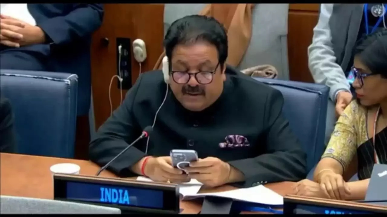 Rajiv Shukla at the UN