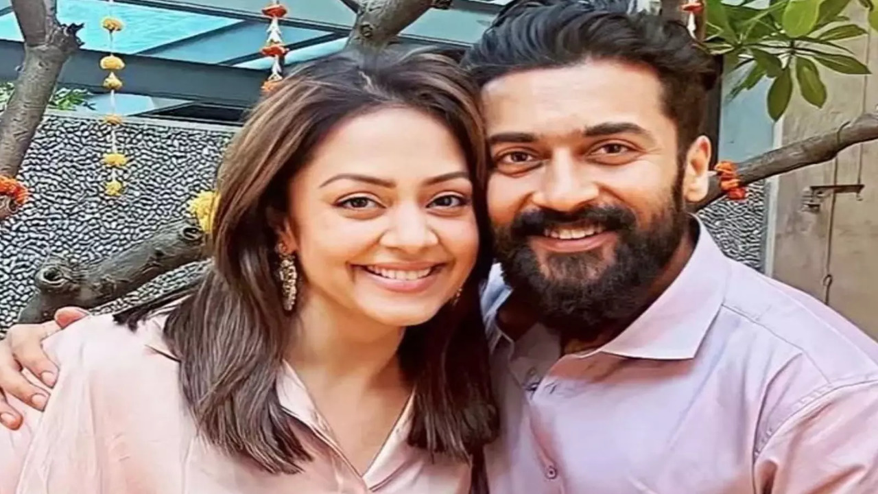 Suriya and Jyotika